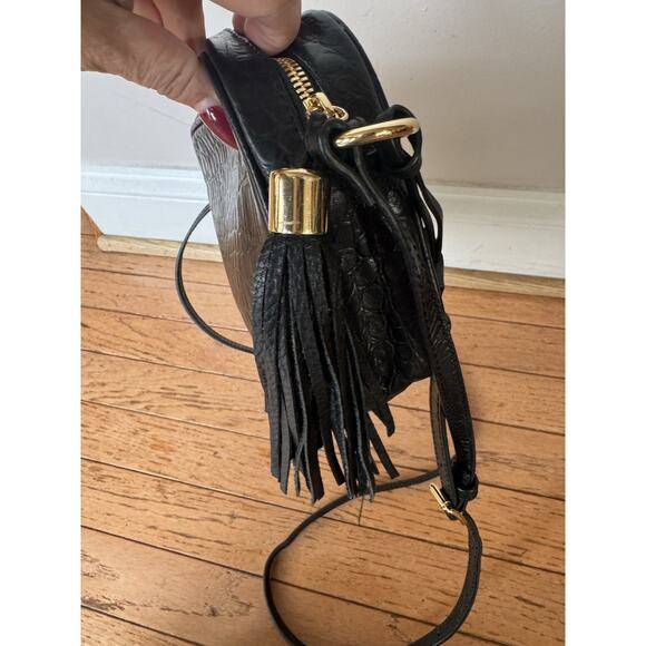 MARK GRAHAM EMBOSS TASSEL BAG OVERBODY (BARTHRIFTY | eBay MARK GRAHAM EMBOSS TASSEL BAG OVERBODY (BARTHRIFTY